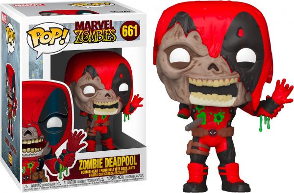Marvel Comics Deadpool as a Zombie Vinyl POP! Figure Toy #661 FUNKO NEW MIB