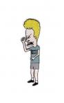 Beavis and Butthead "Beavis" Figure Die-Cut Embroidered Patch, NEW UNUSED