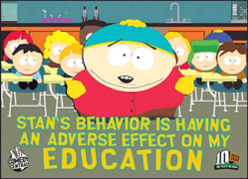 South Park Cartman Having Adverse Effect On My Education Refrigerator Magnet NEW