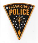 Stranger Things TV Series Hawkins Police Logo Embroidered Patch NEW UNUSED