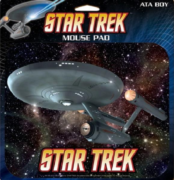 Star Trek Classic TV Series USS Enterprise Photo Computer Mouse Pad NEW SEALED