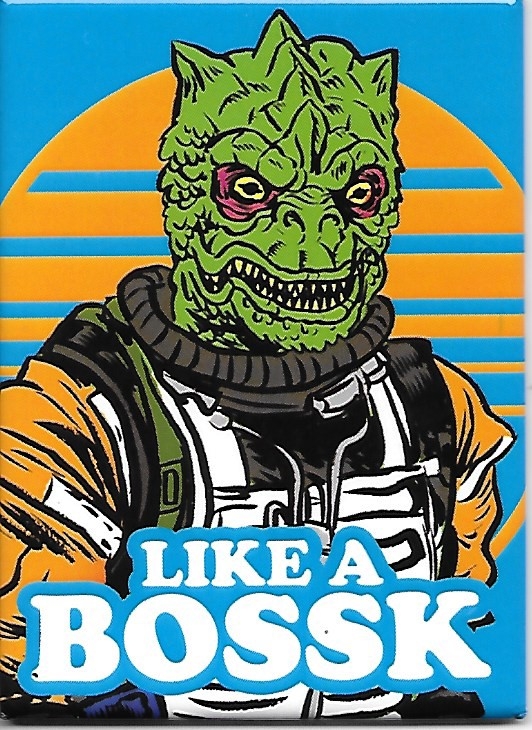 Star Wars Like A Bossk Bounty Hunter Art Image Refrigerator Magnet NEW UNUSED