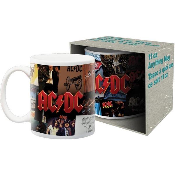AC/DC Rock Group Albums Photo Images 11 oz Ceramic Coffee Mug NEW UNUSED
