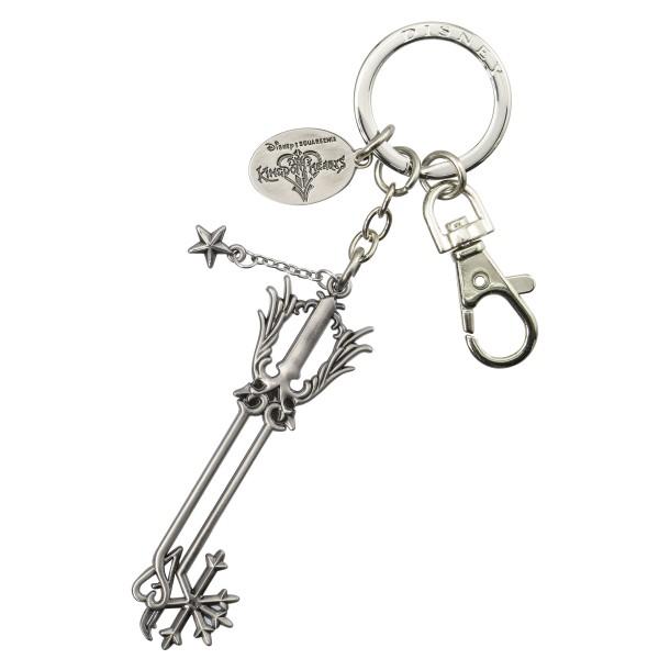 Walt Disney Kingdom Hearts Oathkeeper Image Pewter Key Ring Key Chain NEW UNUSED picture