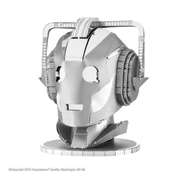 Doctor Who TV Series Cyberman Head Metal Earth Steel Model Kit NEW SEALED picture