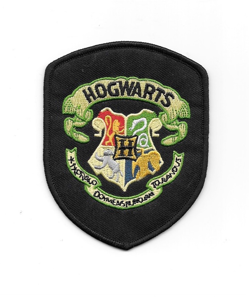 Harry Potter Hogwarts School Crest Logo Embroidered Patch NEW UNUSED picture