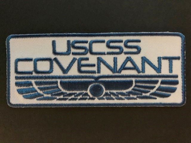 Alien Covenant Movie USCSS Covenant Deluxe Mission Weyland Yutani Patch White picture