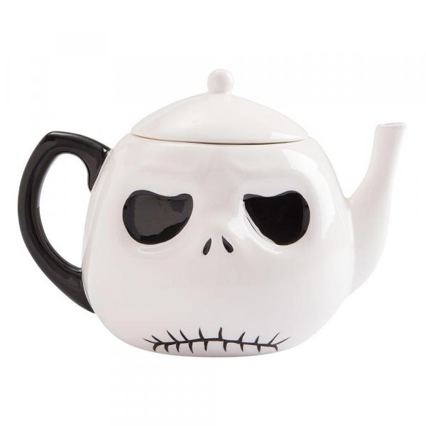 The Nightmare Before Christmas Jack Head Frowning Ceramic 32 oz Teapot UNUSED picture