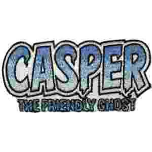 Casper The Friendly Ghost Name Logo Embroidered Patch, NEW UNUSED picture