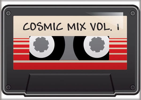 Guardians of the Galaxy Cosmic Mix Vol. 1 Cassette Art Image Refrigerator Magnet picture