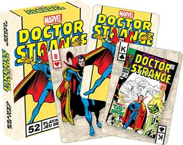 Marvel Comics Doctor Strange Retro Playing Cards Regular Deck, NEW SEALED picture