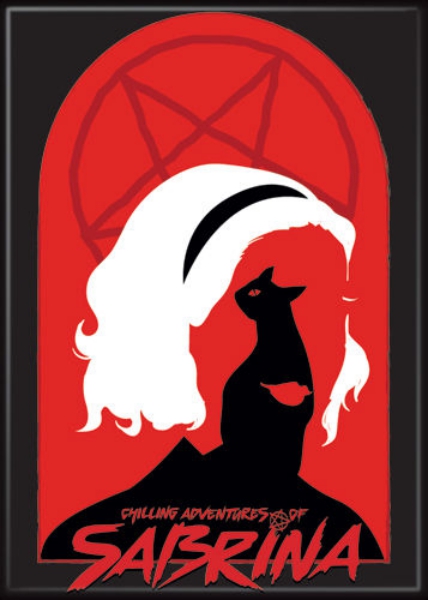 The Chilling Adventures of Sabrina Salem Character Graphic Refrigerator Magnet