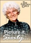 The Golden Girls TV Series Sophia Picture It Sicily .. Photo Refrigerator Magnet