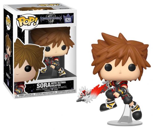 Walt Disney Kingdom Hearts Sora with Ultima Weapon Vinyl POP! Figure #620 FUNKO picture