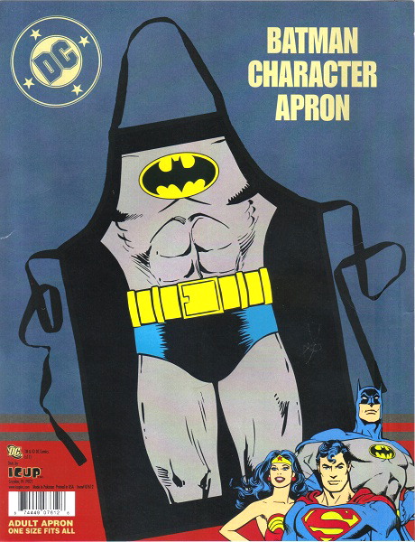 Batman Character Be The Hero Adult Polyester Apron, NEW SEALED picture