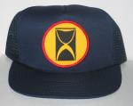 Time Tunnel TV Series Logo Patch on a Black Baseball Cap Hat NEW