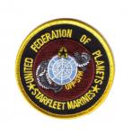 Star Trek United Federation of Planets Starfleet Marines Logo Embroidered Patch