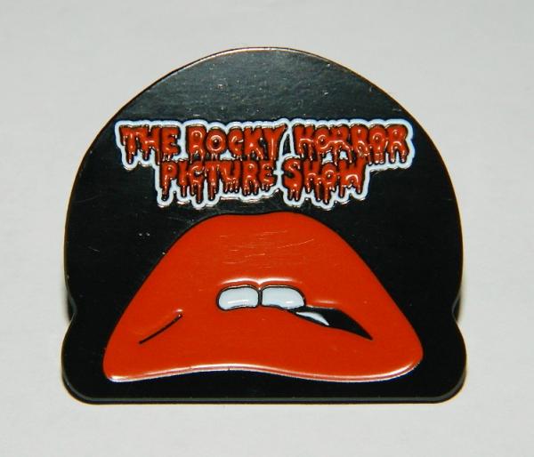 The Rocky Horror Picture Show Name & Lips Logo Metal Lapel Enamel Pin NEW UNUSED