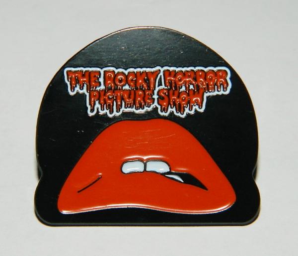 The Rocky Horror Picture Show Name & Lips Logo Metal Lapel Enamel Pin NEW UNUSED picture