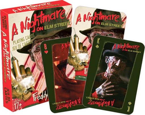 A Nightmare On Elm Street Movie Photo Illustrated Playing Cards, NEW SEALED