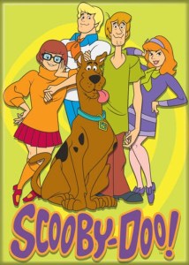 Scooby-Doo! Animation Scooby Gang Group Image Refrigerator Magnet NEW UNUSED