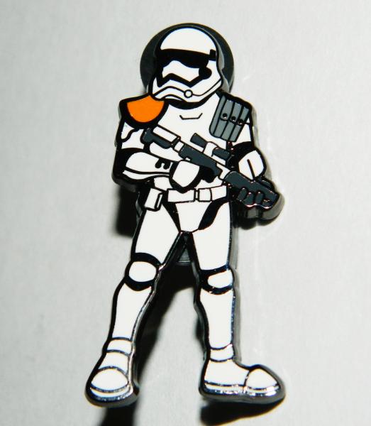 Star Wars Celebration Chicago First Order StormTrooper Staff Exclusive Metal Pin picture