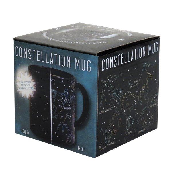 The Night Sky Emerging Constellations Magic Ceramic Mug BOXED NEW UNUSED