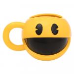 Pac-Man Video Game Character Figural Sculpted 20 oz Ceramic Mug NEW UNUSED