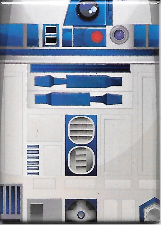 Star Wars I Am R2-D2 Front Image Refrigerator Magnet NEW UNUSED
