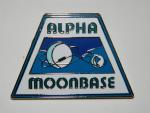 Space: 1999 TV Series Alpha Moonbase Uniform Shoulder Logo Metal Enamel Pin NEW