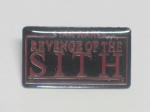 Star Wars Revenge of the Sith Movie Logo Metal Enamel Pin NEW UNUSED