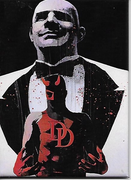 Marvel Comics Daredevil and the Kingpin Comic Art Refrigerator Magnet NEW UNUSED picture