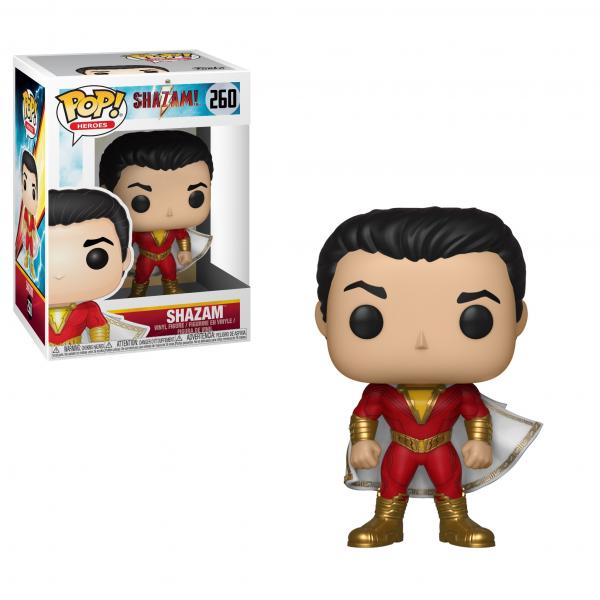 DC Comics Shazam Movie Shazam Vinyl POP! Figure Toy #260 FUNKO NEW MIB