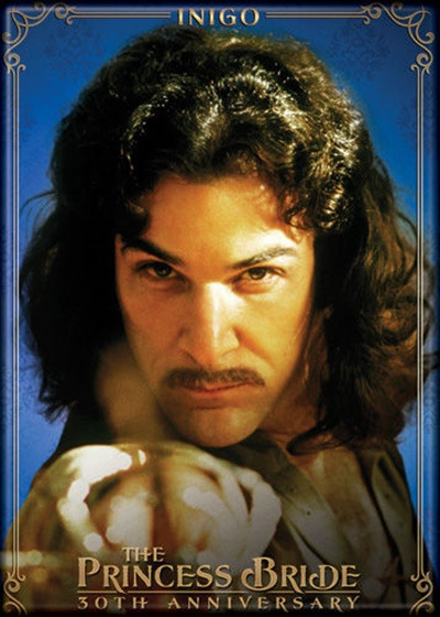 The Princess Bride Inigo Montoya Portrait 30th Anniversary Refrigerator Magnet picture