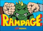 Midway Arcade Game Rampage Classic Name Logo Refrigerator Magnet NEW UNUSED