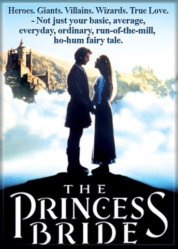 The Princess Bride Movie Poster Refrigerator Magnet, NEW UNUSED