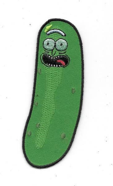 Rick and Morty Animated TV Series Pickle Rick Image Embroidered Patch NEW UNUSED