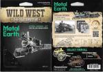 Wild West 2-6-0 Locomotive Metal Earth Steel Model Kit NEW SEALED #MMS190