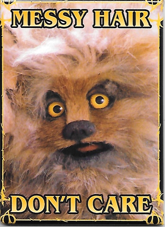 The Dark Crystal Movie Fizzgig Messy Hair Don't Care Photo Refrigerator Magnet
