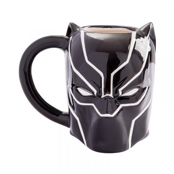 Marvel Comics The Black Panther 20 oz Ceramic Sculpted Mug NEW UNUSED BOXED picture