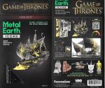 Game of Thrones Silence Sailing Ship Metal Earth ICONX 3D Steel Model Kit SEALED