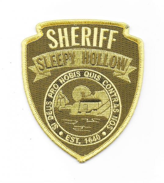 Sleepy Hollow TV Series Sheriff Logo Embroidered Shoulder Patch NEW UNUSED picture