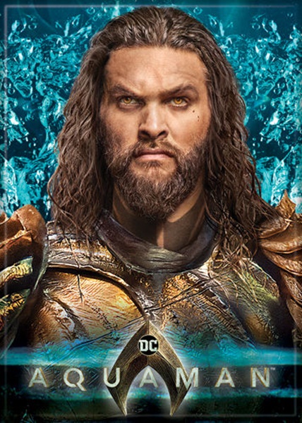 Aquaman Movie Close Up Chest Image Photo Refrigerator Magnet NEW UNUSED picture