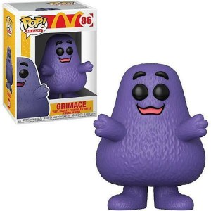 McDonald&rsquo;s Grimace Ad ICON Vinyl POP Figure Toy #86 FUNKO NEW MIB