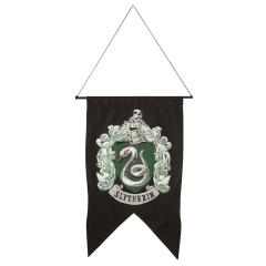 Harry Potter House of Slytherin Logo Crest Hanging Wall Banner NEW UNUSED picture