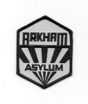 Batman Arkham Asylum Sanatorium Logo Embroidered Patch, NEW UNUSED