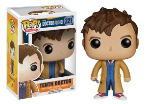 Doctor Who Tenth Doctor David Tennant Vinyl POP! Figure Toy #221 FUNKO NEW MIB