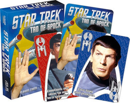 Star Trek Original Series TAO of Spock Photo Illustrated Playing Cards SEALED picture