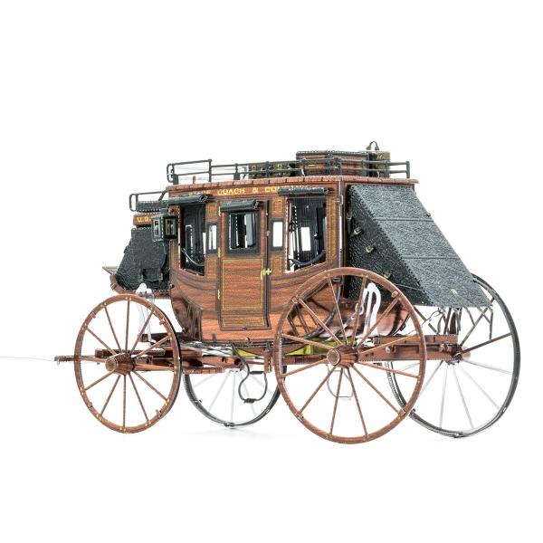 Wild West Stagecoach Metal Earth Steel Model Kit NEW SEALED #MMS189 picture