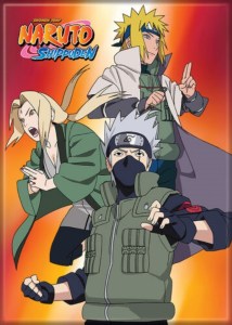 Naruto Anime Naruto Kakashi and Sakura Image Refrigerator Magnet NEW UNUSED